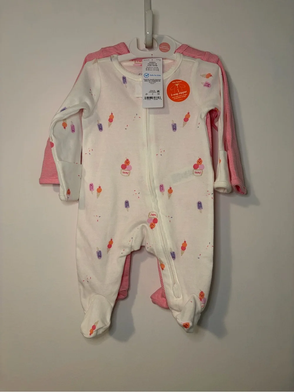 Carter’s 2 Pack Footed Sleepers